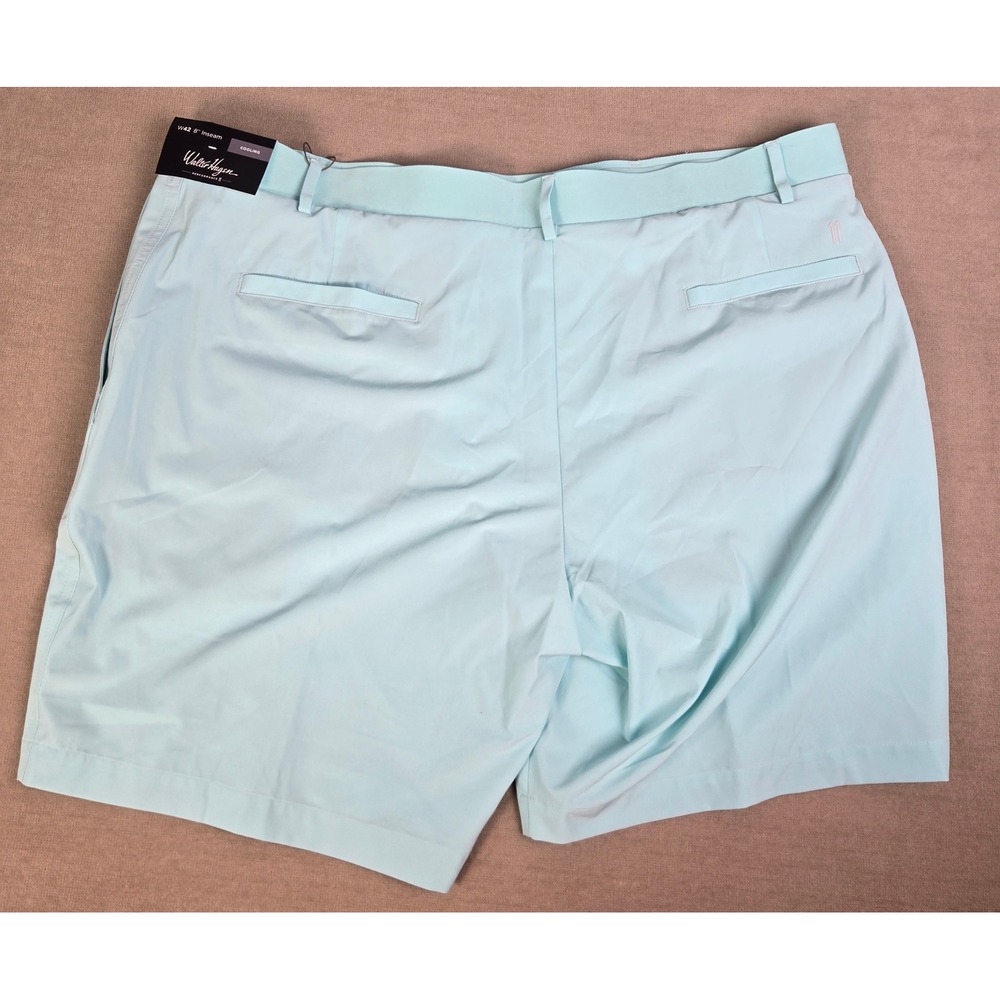 Walter Hagen Men 42 Blue Shore Performance 11 Golf Shorts 8" Stretch Cooling NEW - Picture 2 of 7